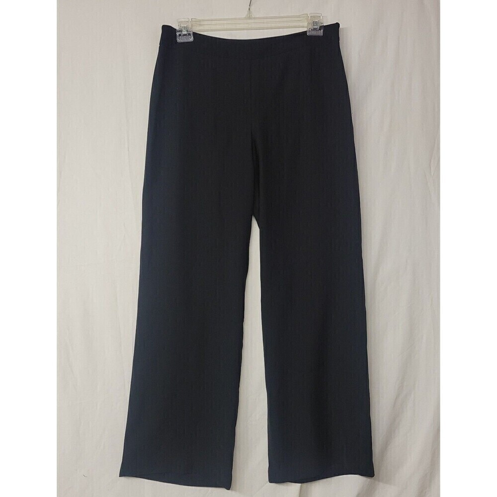 CHICO'S   2‎ / Size 12 Chino style Side Zip Pant in Black